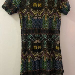 Women transparent dress XL